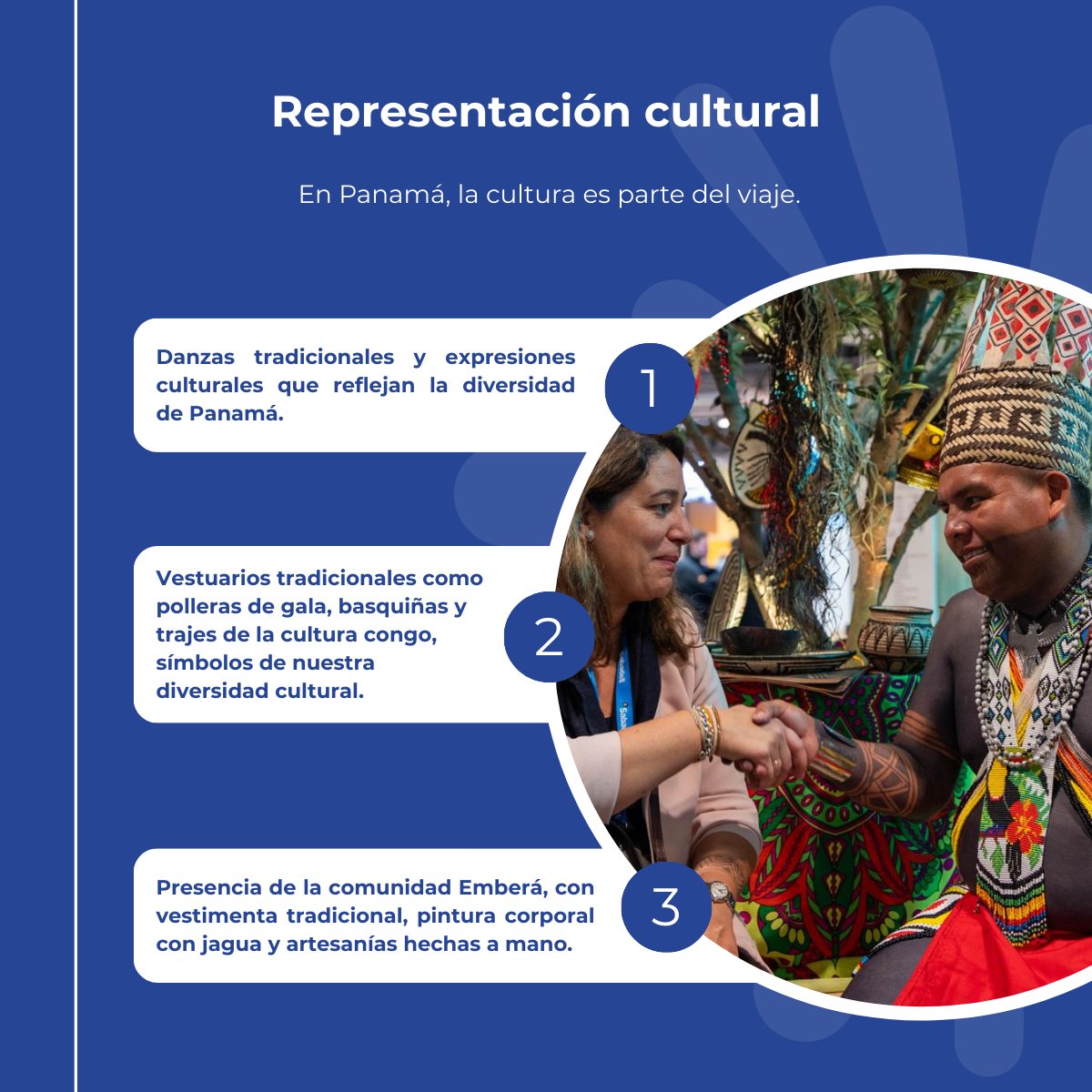 Panamá presenta en FITUR experiencias que despiertan los sentidos 🇵🇦
Gastronomía creativa, café Geisha más valorado, experiencias 360° y una cultura viva se unen para mostrar la esencia de un destino auténtico y diverso 🌍
#FITUR2026 #VisitPanama