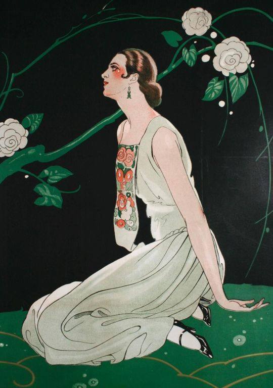 Fashion illustration by Ernesto Brunelleschi 1879-1946🧡