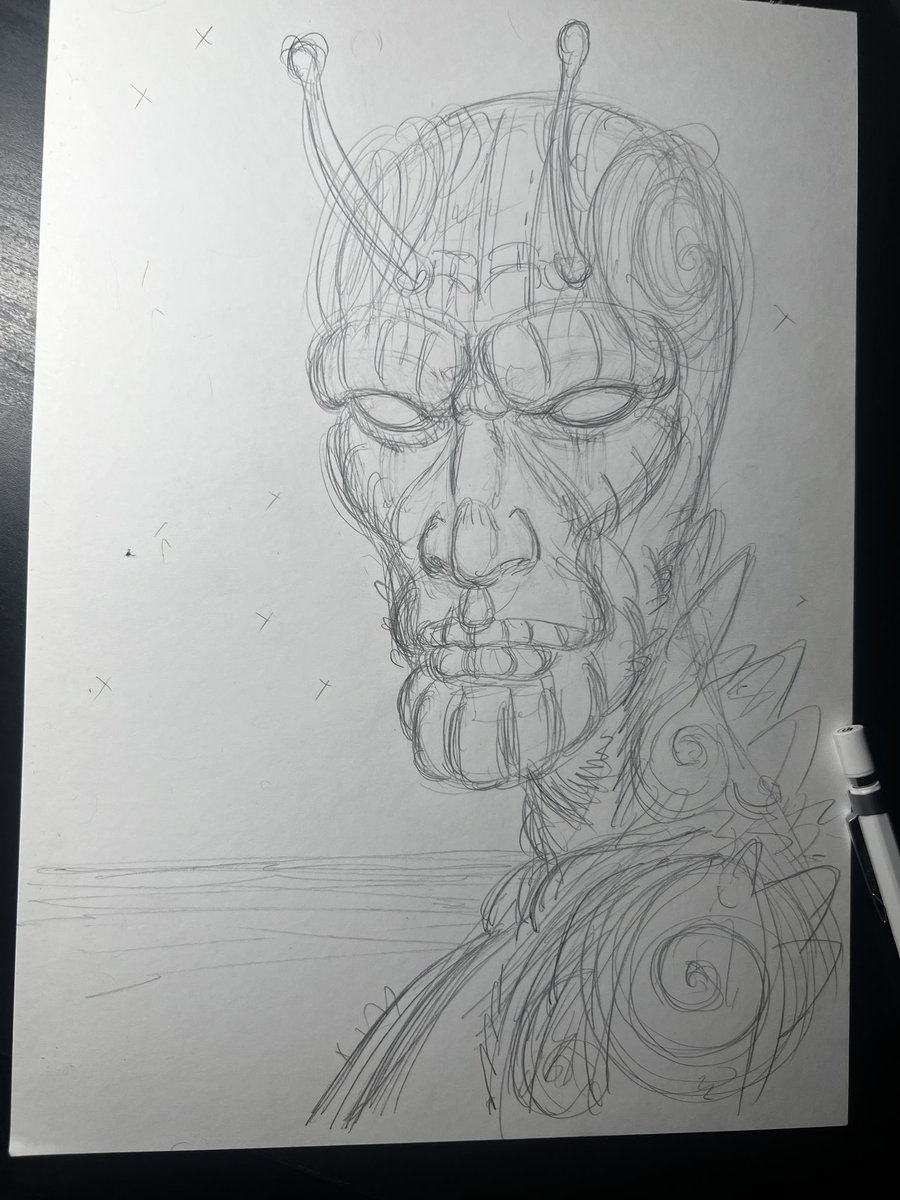 Barbalien (a4)
Black Hammer sketch 