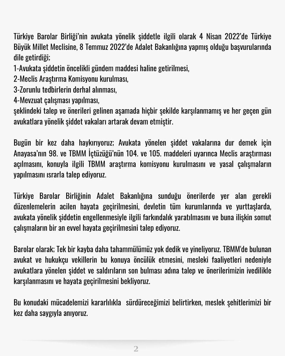 İstanbul Barosu tweet media