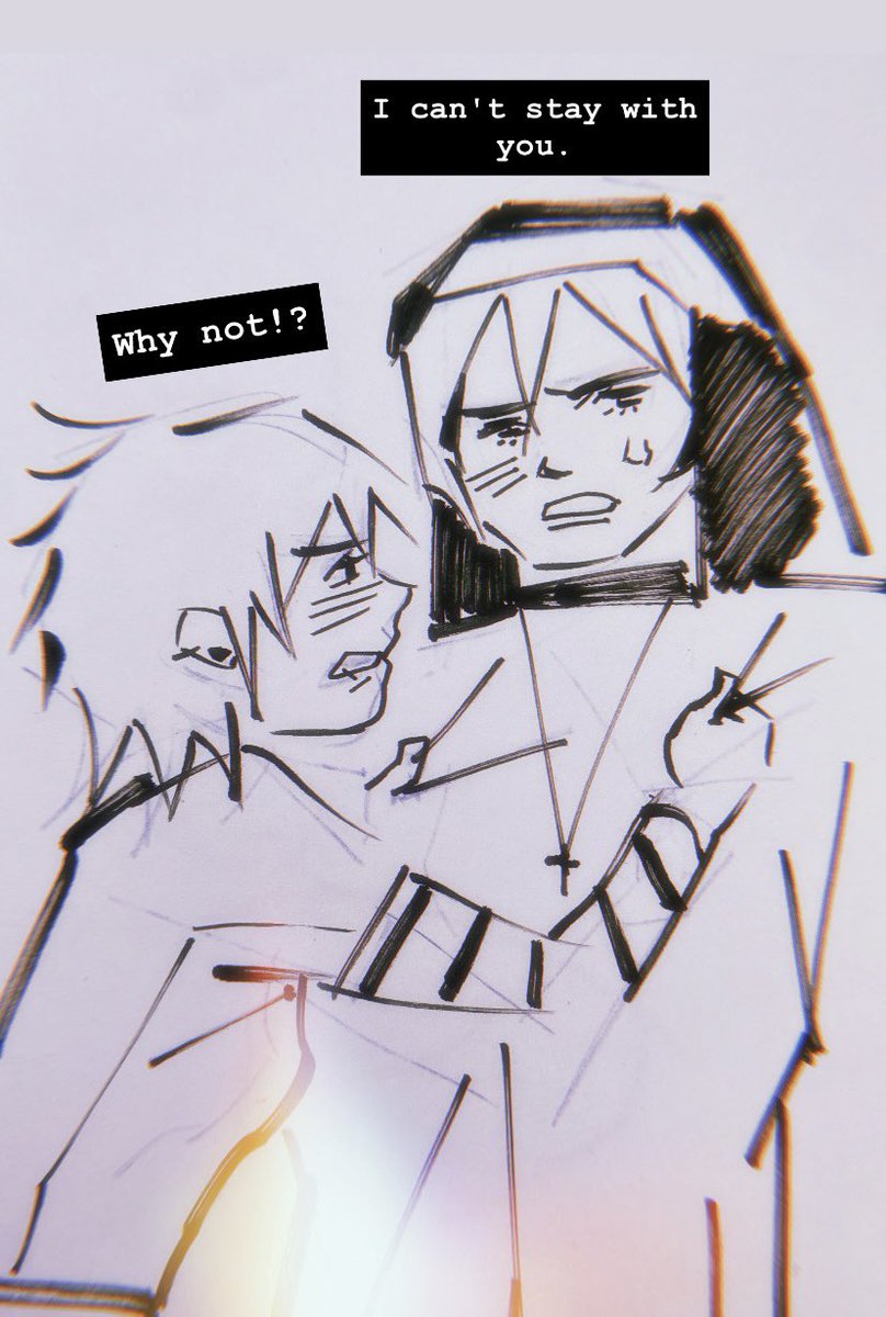 Flinsyatina's tweet image. #unholyverse yuri #frerard 🫀