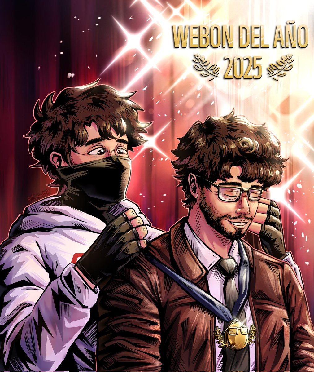 Felicidades, muchacho, hemos llegado muy lejos 🏅

#Aquinofanart #WebonesAwards2026