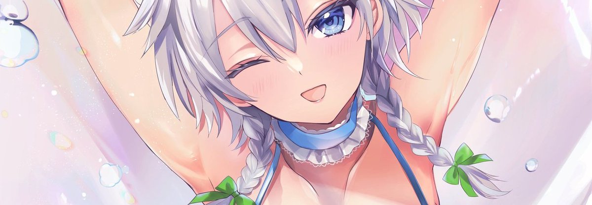 #くそ寒いので水着を貼る 

Tap please❤ 