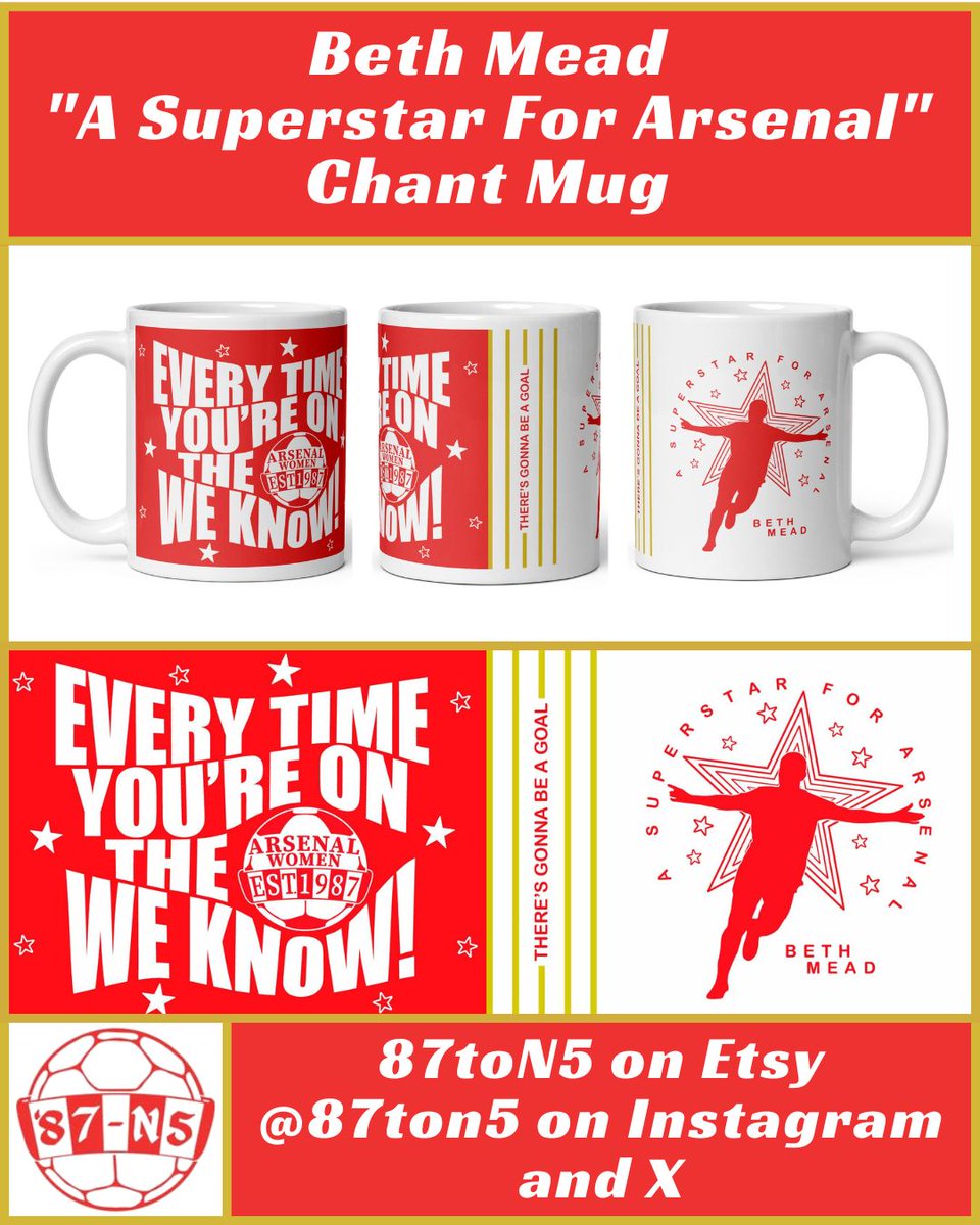 '87-N5 - Arsenal Women Gifts tweet media