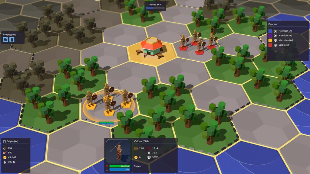 My favourite kind of screenshots of Tegula. Showcasing the range of continuous zoom for a strategic view of the battlefield at full visual fidelity.
