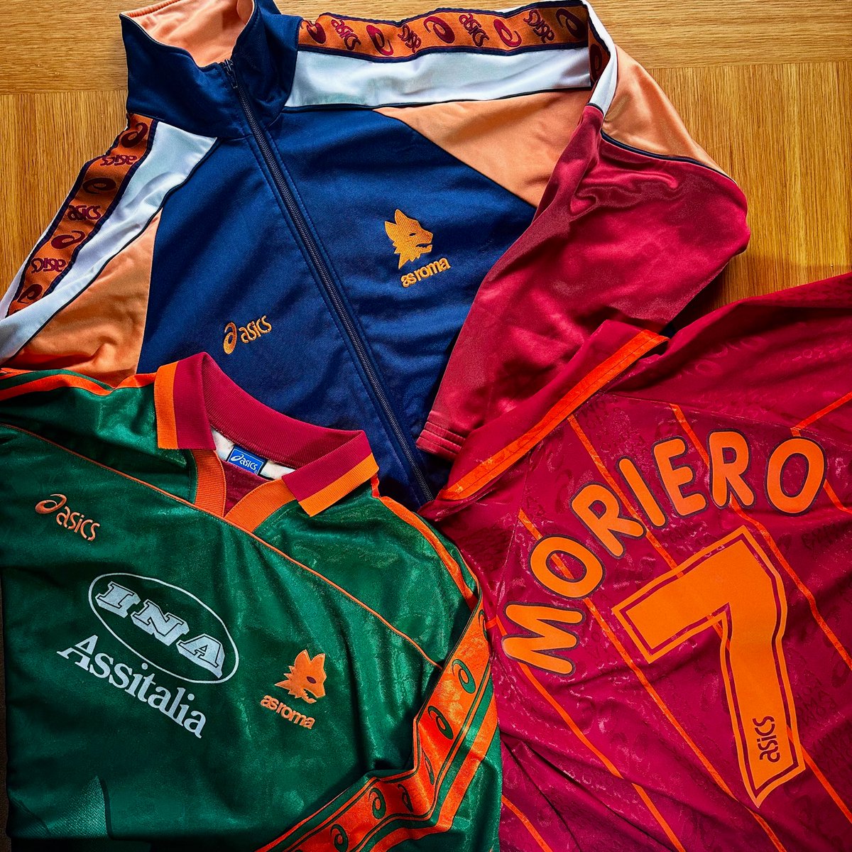 Roma x Asics 1995. Proper Vintage