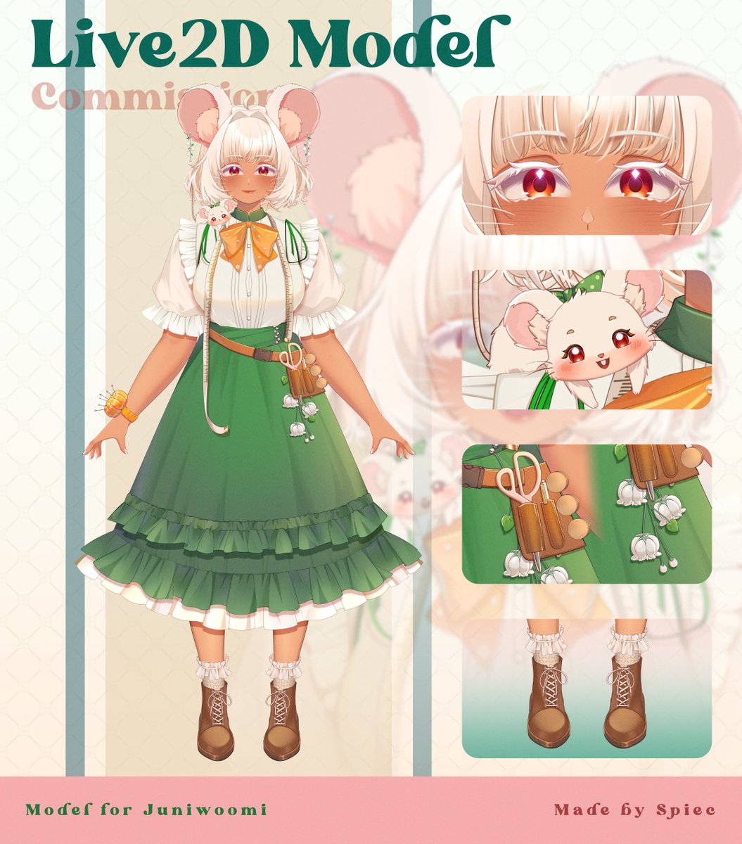 Juniwoomi🐀🧵 Rat Vtuber tweet media