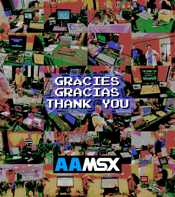 AAMSX's tweet photo. Gracias expositores. Gracias también a todas las personas que han organizado las distintas zonas y actividades de la #RU65
Y gracias a los asistentes, motor del  evento y responsables de que el espíritu #MSX siga tan vivo como el  primer día.
https://t.co/k2Ymg74UCv https://t.co/YBqZVAwYfd