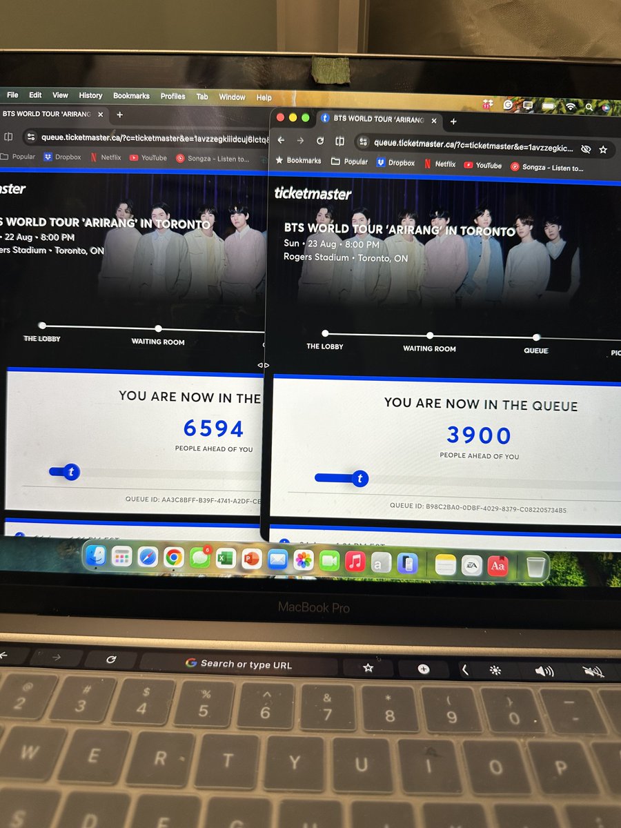 MimiJanvier's tweet photo. @bts_bighit  Toronto NEEDS more dates. There was nothing left . This is ridiculous. Two dates for the whole country but the US have thousands of dates.  Sold out within 10 min.
#bts #BTS_WORLDTOUR_ARIRANG https://t.co/aNbJnDeH2X