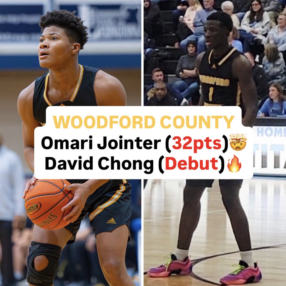 WCReboundClub's tweet photo. 0️⃣ Omari Jointer &amp; 1️⃣ David Chong take flight in a road win at Collins. 🚀🚀

Woodford County - 71
Collins - 37 https://t.co/jGDK1vFtlg