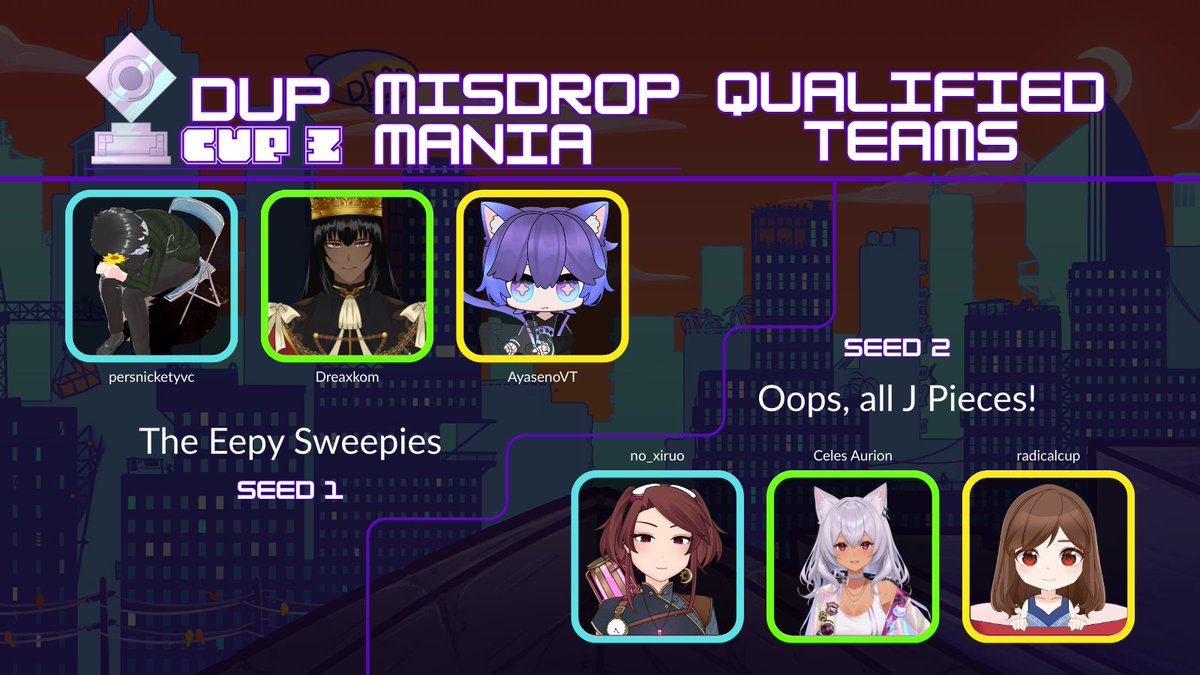 Dubstep298's tweet photo. Day 3 is almost upon us! Before we dive into the competition at 4pm MT today, meet the teams that clawed their way into bracket... https://t.co/ZqKcdsS0IU