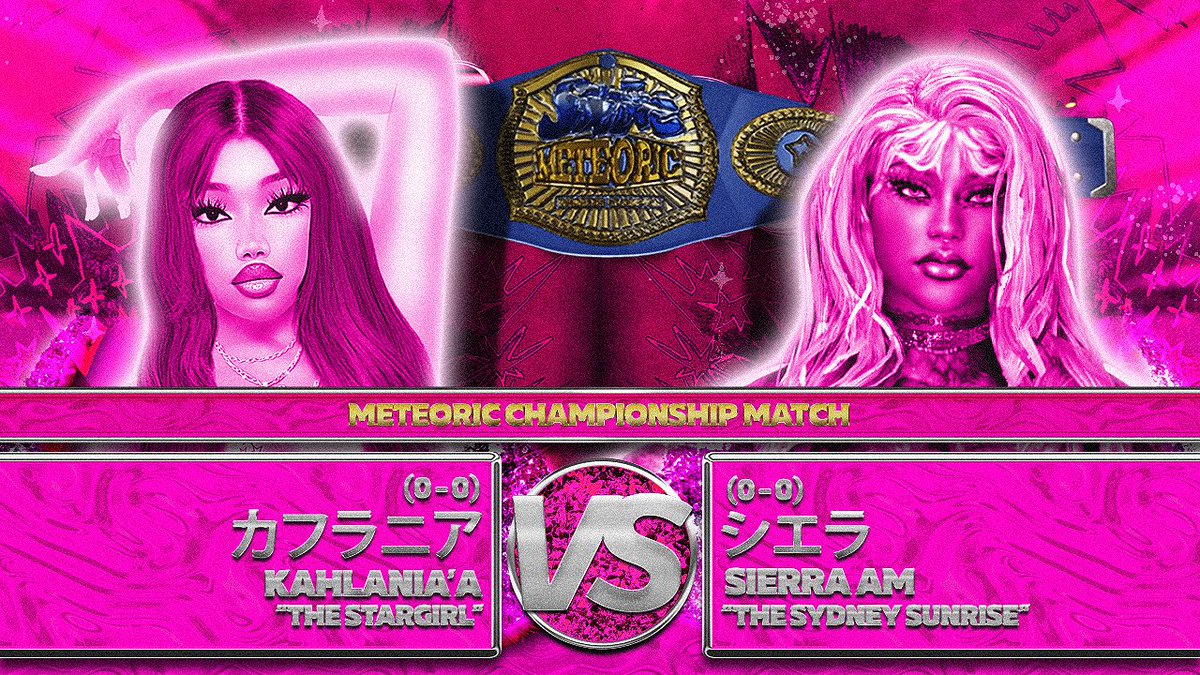 StarFirePro2K's tweet image. 🌸 BOUT ALERT 🌸

#STARFIREPRO!

 💥 D’angelo vs Shinjiro vs Kareem vs Khyle – SFP Rising Star Championship

 🏆 Ryuji Hokosawa vs Hiro Aikawa – SFP X-Division Championship

⚔️ Kahlani’a Rein vs Sierra AM – SFP Meteoric Championship

[#WWE2K25 #CAW #WWE2K26 #HLR
#STARFIREPRO]