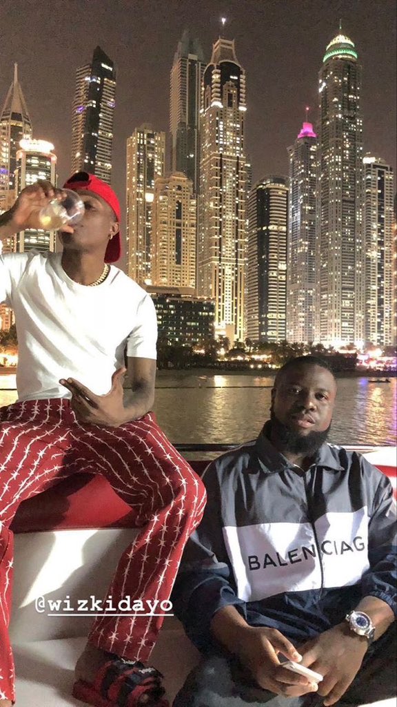 Hushpuppi has always been a fan boy to Wizkid.