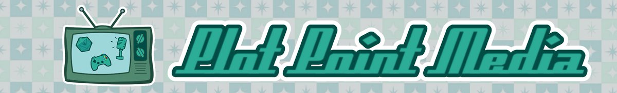 Designed a new logo and banner for <a href="/plotpointmedia/">Plot-Point-Media</a>!~💕
Trying to get some more graphic design practice! If you'd like a logo or banner art commission, feel free to message me!

#art #logo #banner #design #Youtuber #Twitch #streamer #digitalart #artist #indieartist #artistforhire