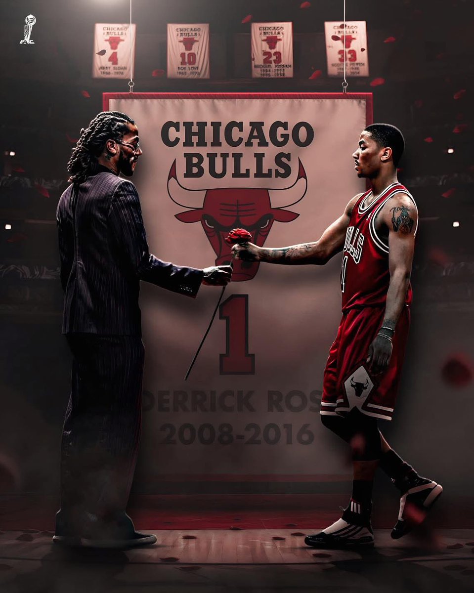 Hoopss's tweet image. — NBA Most Valuable Player (2011)
— 3× NBA All-Star (2010–2012)
— All-NBA First Team (2011)
— NBA Rookie of the Year (2009)

Despite devastating injuries that could have ended his career, Rose reinvented himself and is widely respected as a symbol of resilience, perseverance, and…