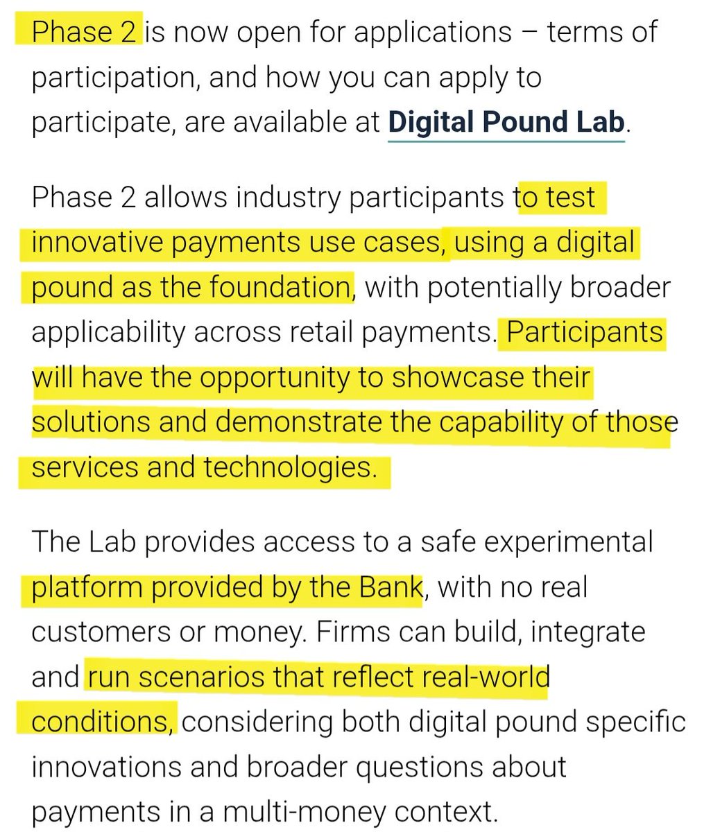 🤔 $XRP: In the latest report from the Bank of England on its Digital Pound  (Nov 2025), the bank announced it was activating 