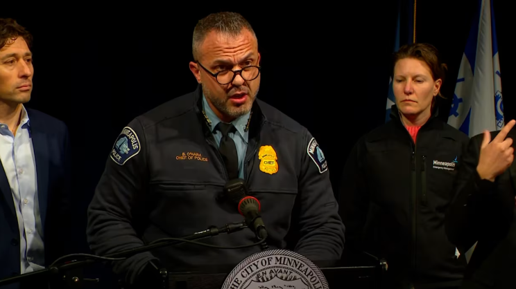 Please do not destroy our own city, Minneapolis police chief Brian O'Hara