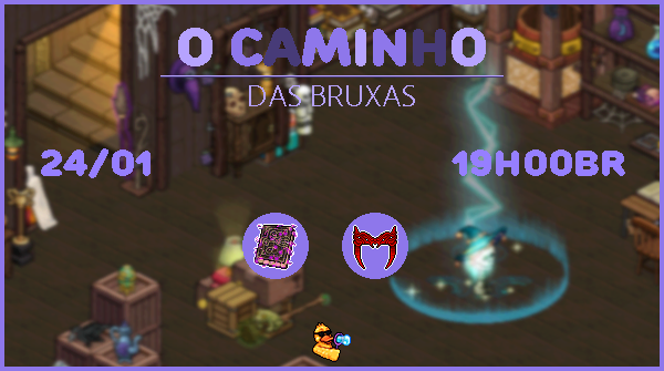 🪄 Hoje, às 19h, você está convidado a entrar no Mini Labirinto – Caminho das Bruxas em <a href="/MeuHabblet/">Habblet</a> 🧙‍♀️🔮

Um percurso misterioso, inspirado em magia, feitiços e desafios, feito para testar sua atenção e coragem.  

Você consegue chegar ao final do caminho? 👀✨