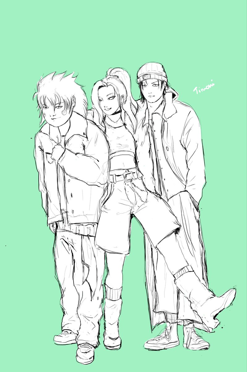 Timoni99's tweet image. Team 10  💫 Urban Vibes

#NARUTO #animefanart #NarutoShippuuden #Inoyamanaka #choji #shikamaru #team10