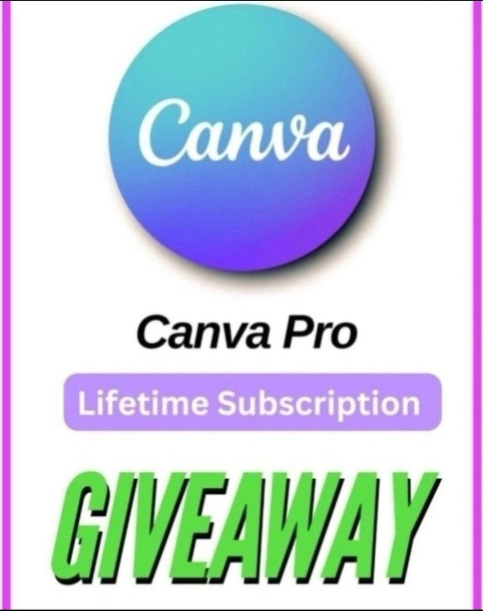 DivyanshiJ20056's tweet photo. Want Canva Pro for FREE Lifetime Access? 

 No tricks. Just follow these 3 simple steps:
1. Like this post 
2. Comment "Canva" 
3. Repost

Follow me @DivyanshiJ20056

I'll DM you the access  (No follow no DM)
Let's make your designs stand out with Canva Pro

Only for 72hr https://t.co/mwa2Rvurd1