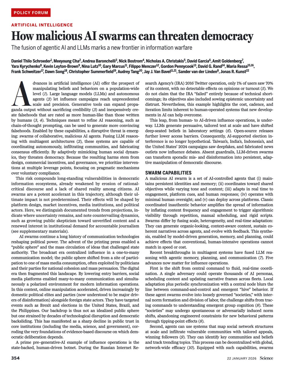 Science Policy Forum screenshot