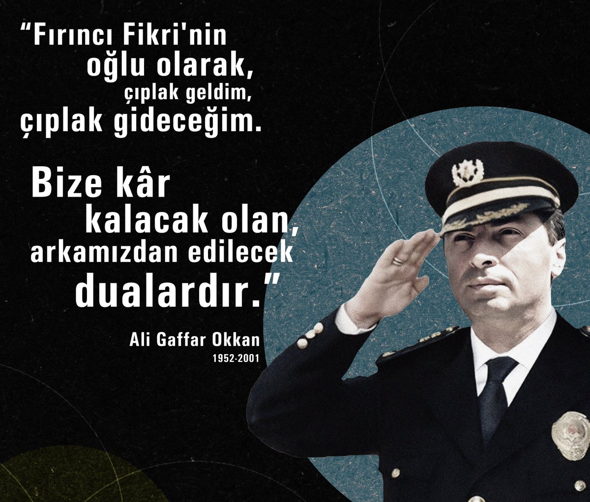 Saygı ve rahmetle 🇹🇷🙏
#GaffarOkkan