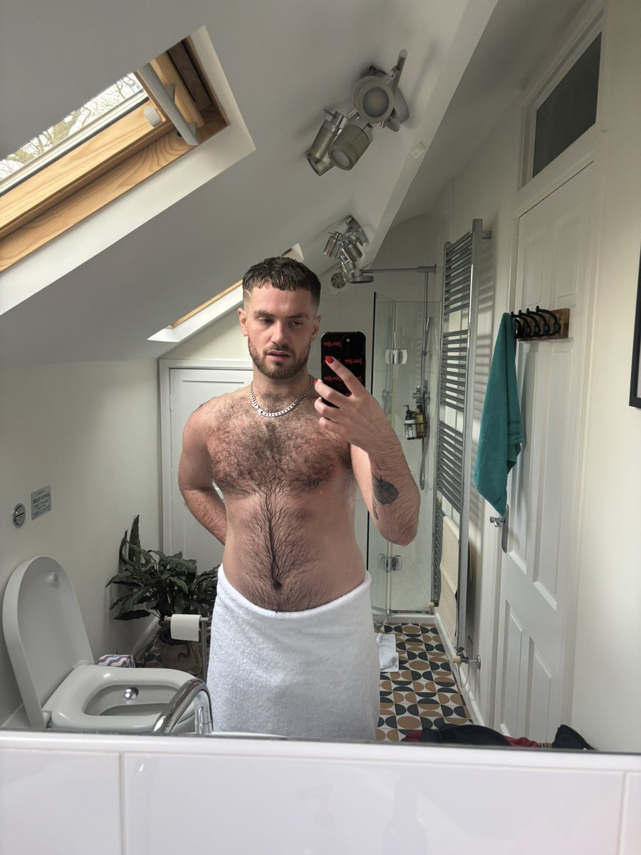 Sorry for taking so long in the bathroom, I was staring at myself for an hour