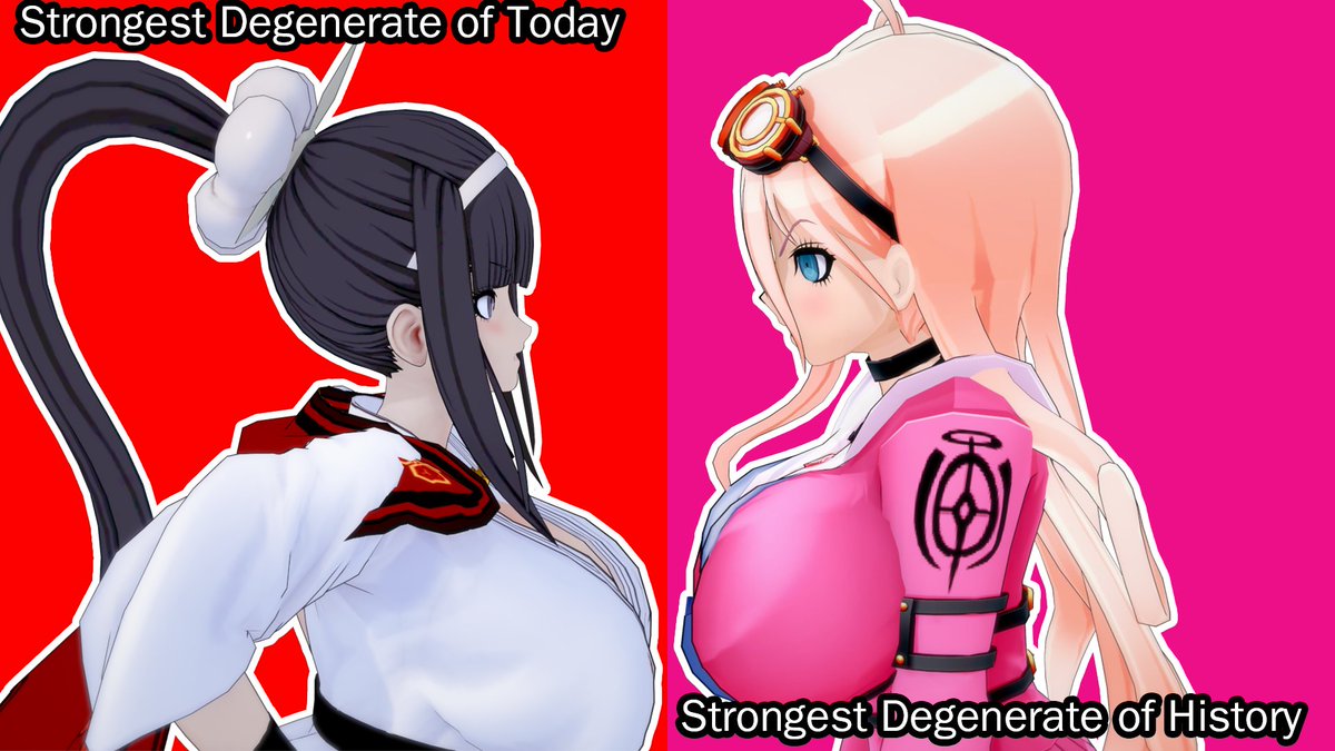 UltimaxRenStash's tweet image. Both girls are peak