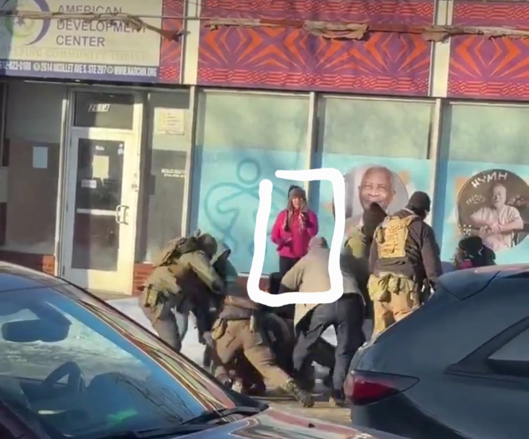 stellarman22's tweet image. They kidnapped the lady with the clearest video of what happened.

What in the hell.