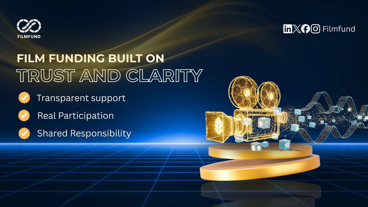 Film #Movies #Crypto $FFA Experience the future of film financing.  Connecting visionary filmmakers with passionate fans through blockchain  technology and asset-referenced tokens. Cinema, rebuilt with transparency  and community at its core.