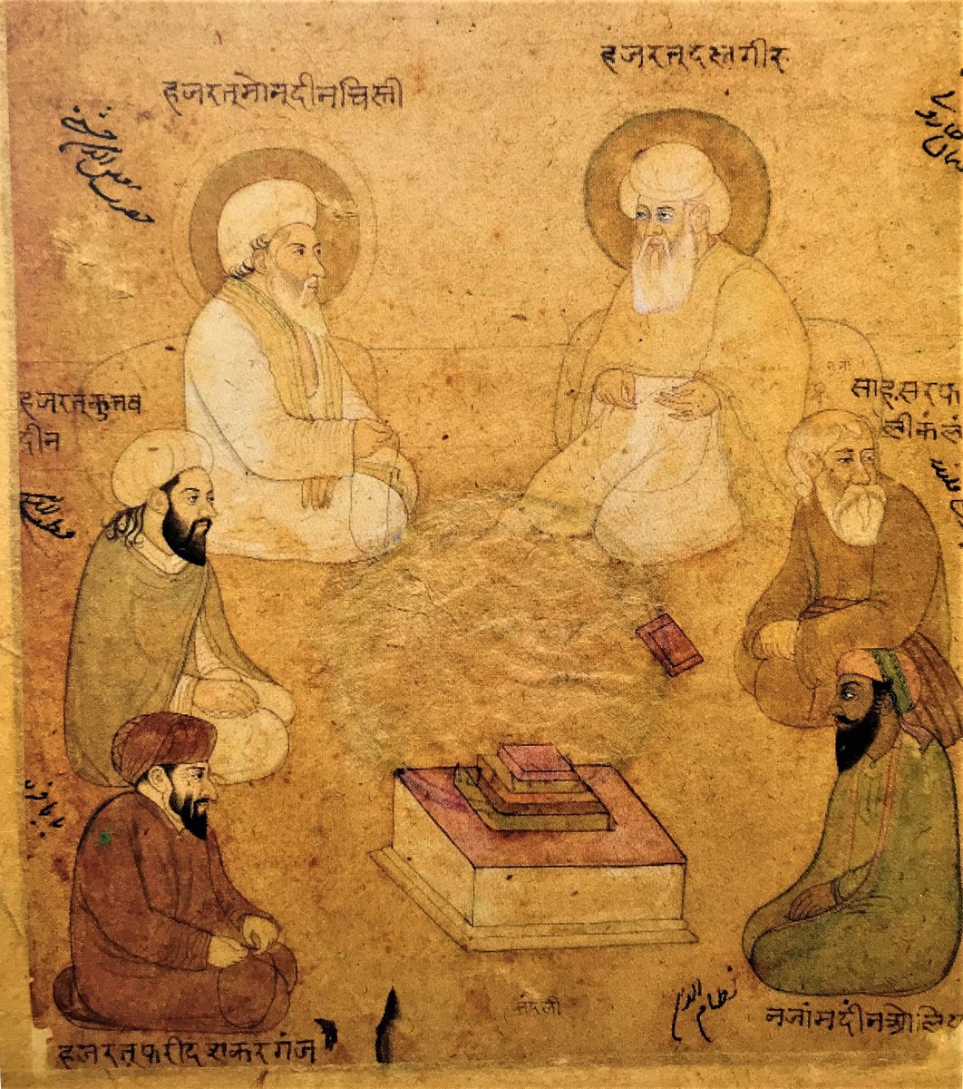 samrajmore's tweet photo. Help! Does anyone know the provenance of this painting of an assembly of Sufis? I believe it first cropped up online in a post made by @moomjamma … https://t.co/EWe3LcWiHt