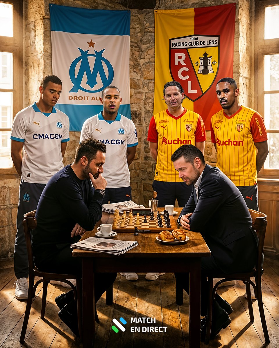 🔥 Duel au sommet en Ligue 1 !

🏟️ En cas de victoire au Vélodrome, les Sang et Or reprendraient la tête du classement au PSG.

🤔 Selon vous, qui va s’imposer ?