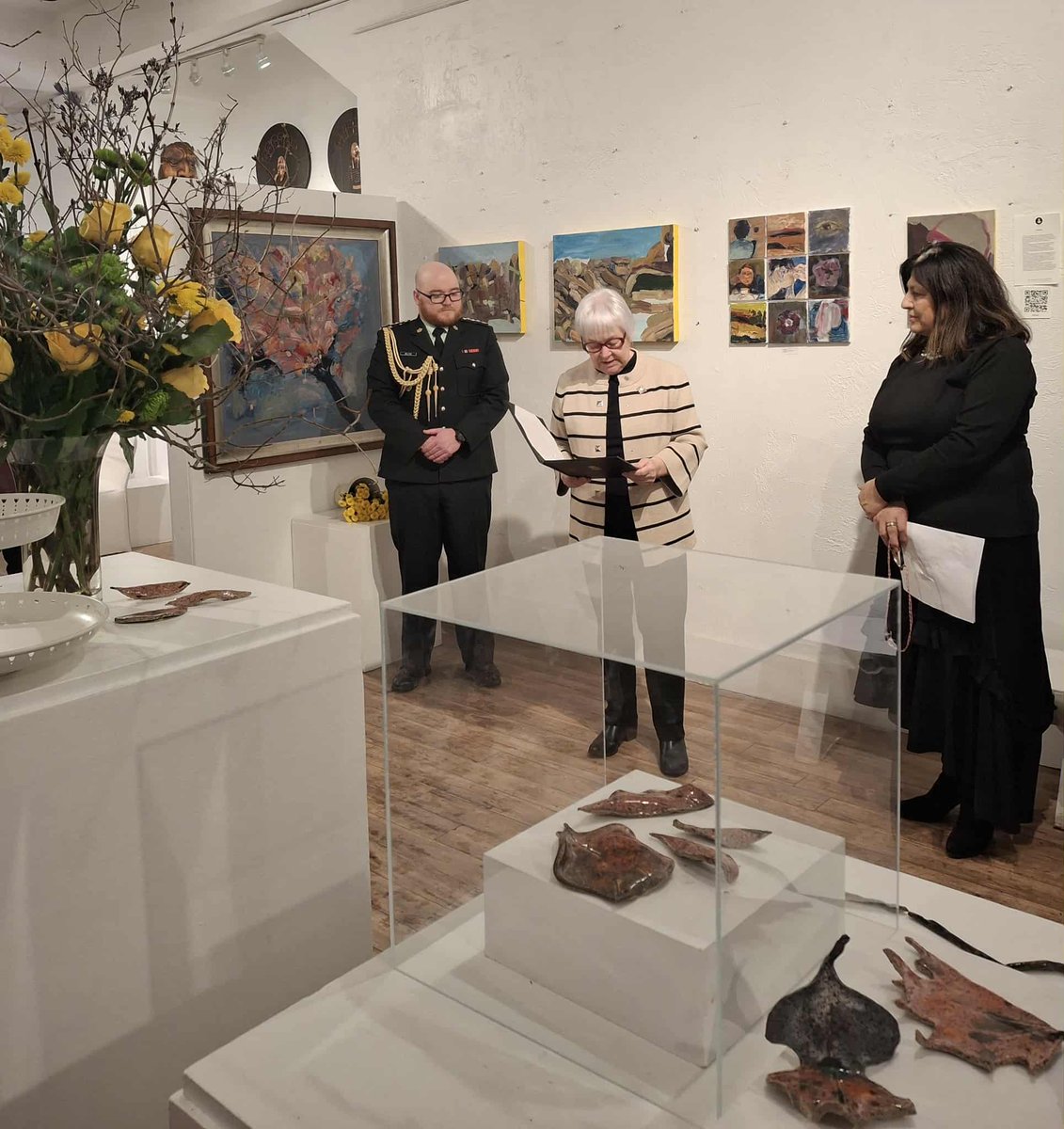 LtGov_NB's tweet photo. The exhibition will be on display until February 13 at @galleryonqueen, in Fredericton, and will allow people of all walks of life to discover and gain a better appreciation for Chinese culture and traditions. https://t.co/X5gmgU98i6