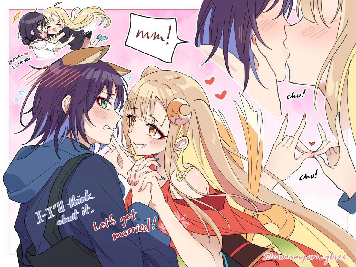 CinnamyonGlaze's tweet image. I love you, Iroha!
#超かぐや姫