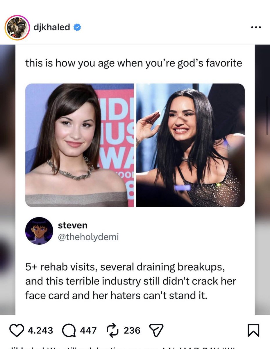 why did dj khaled post this and delete im crying 😭