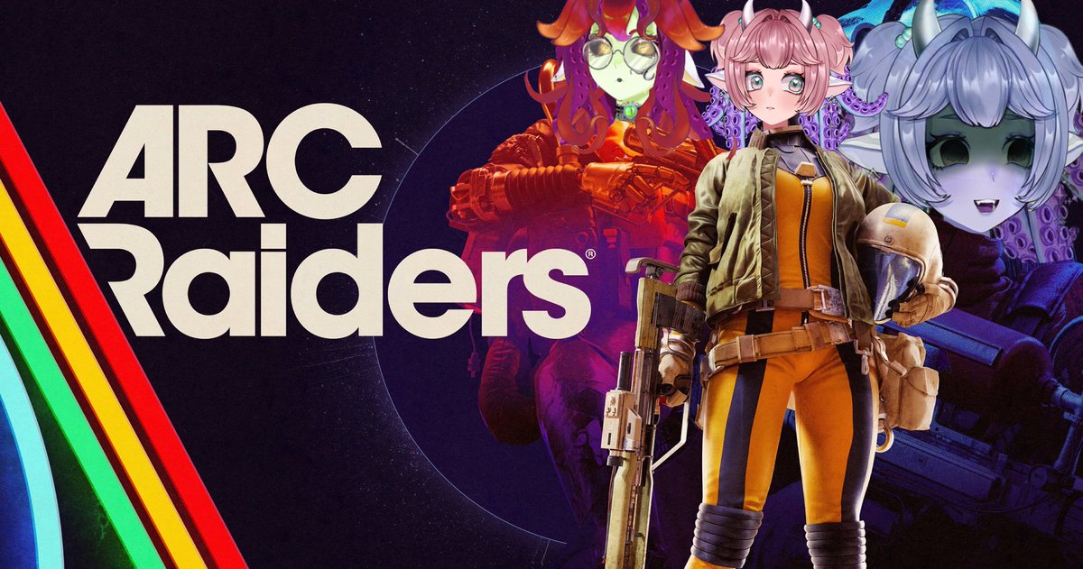 Today we are playing Arc raiders for the fiesta time !!! 
I’m very excited but I bet I will be very lost what to do haha ! 😭

MarblesVT - purple app 🫵