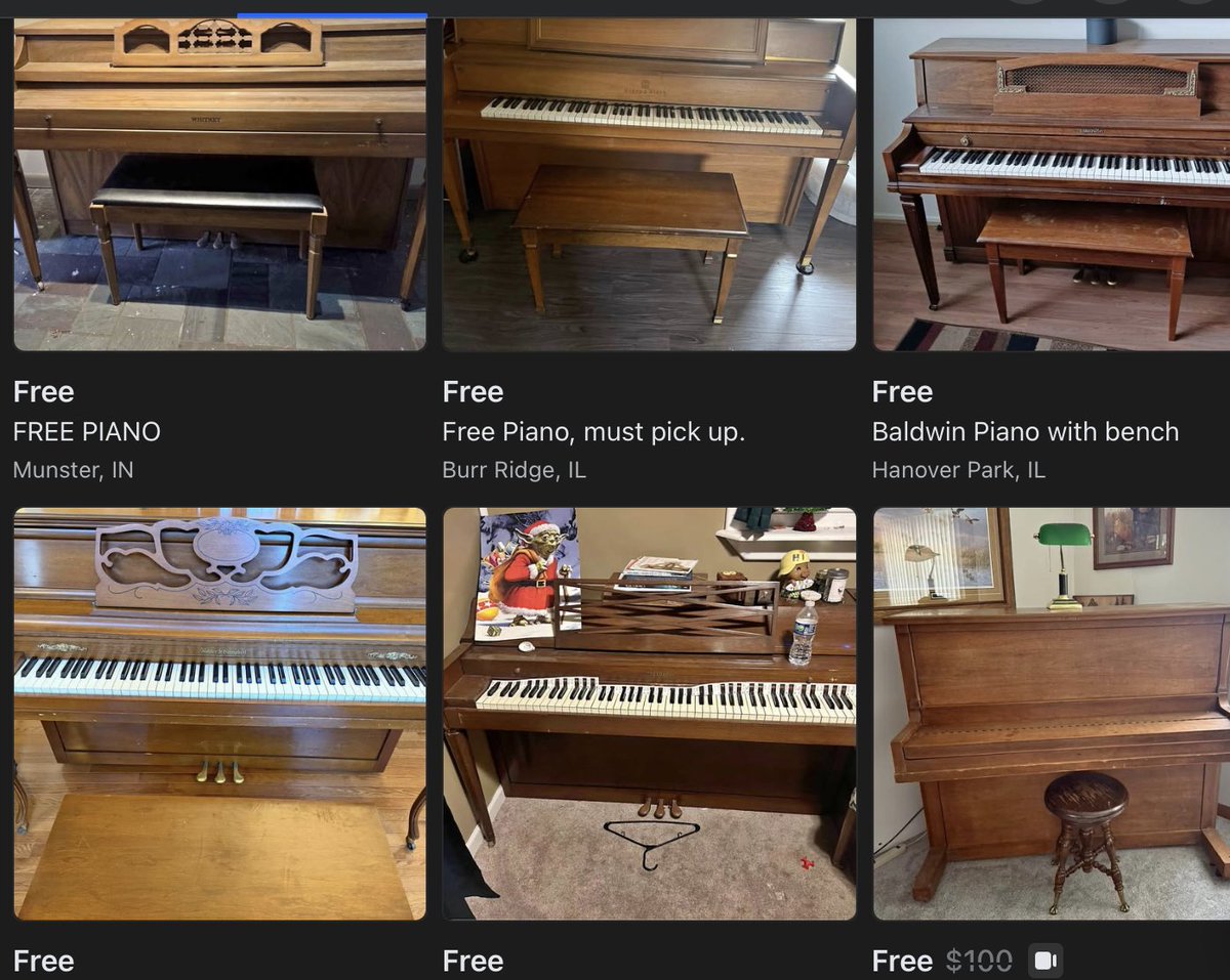 Eric_Erins's tweet image. They don't want you to know this but Pianos are free