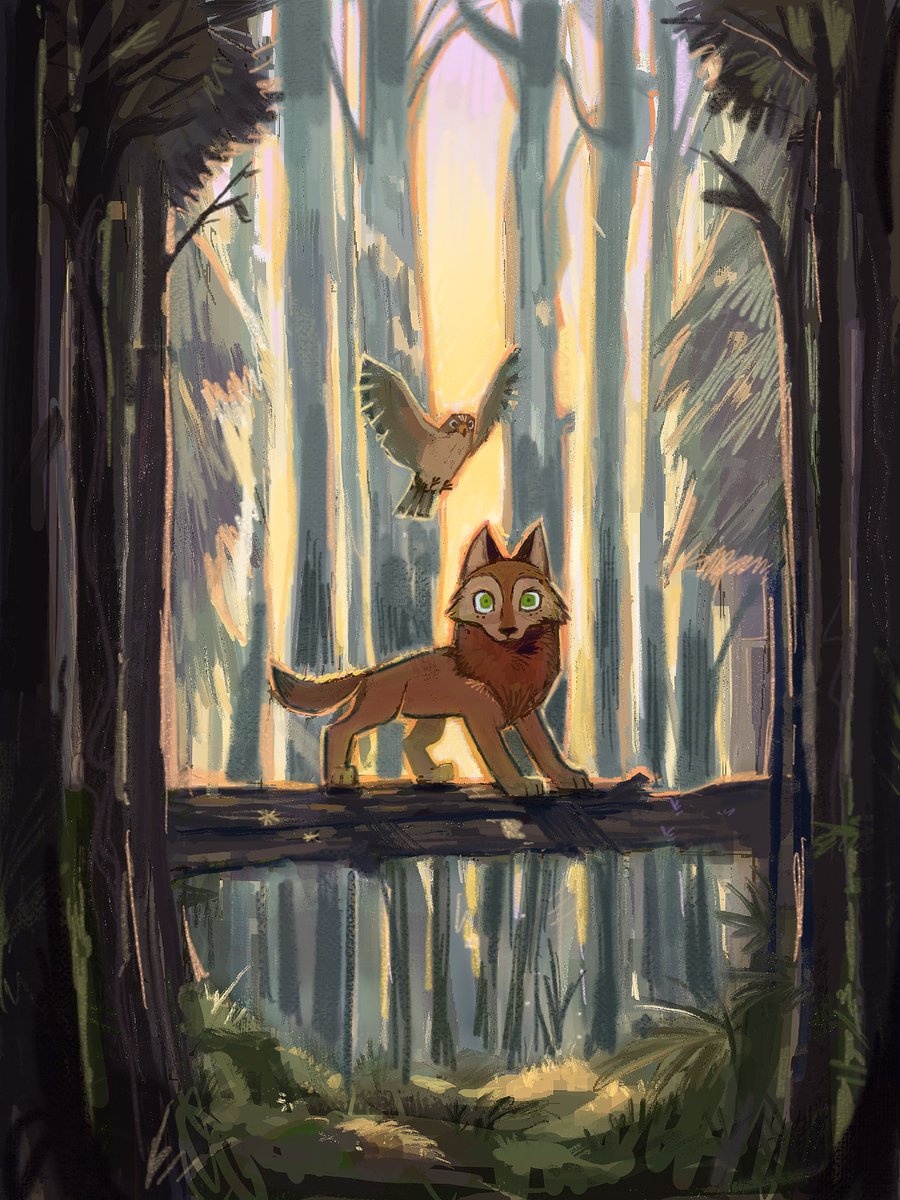 xinxinbird's tweet image. #wolfwalkers