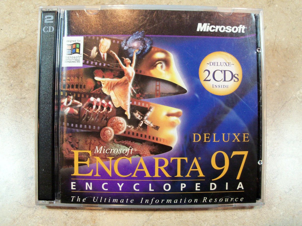 Who remembers this from the 1990s, before the Internet?

It was a Wikipedia before Wikipedia