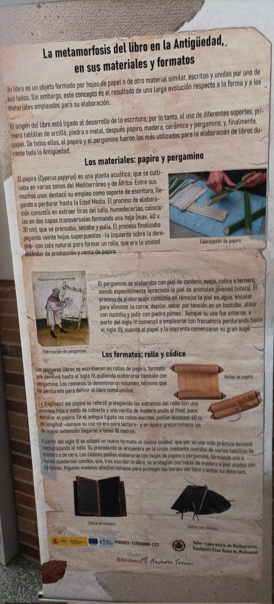 Comienzan las visitas de alumnos a nuestra exposición ARQUEOLOGÍA DE LA ESCRITURA, con la colaboración del CSIC (Dra. Albarrán), UAH y Proyecto Primitiva Complutum (Dra. Azcárraga). Un recorrido por los ancestros de los más importantes útiles del estudiante y del estudioso.