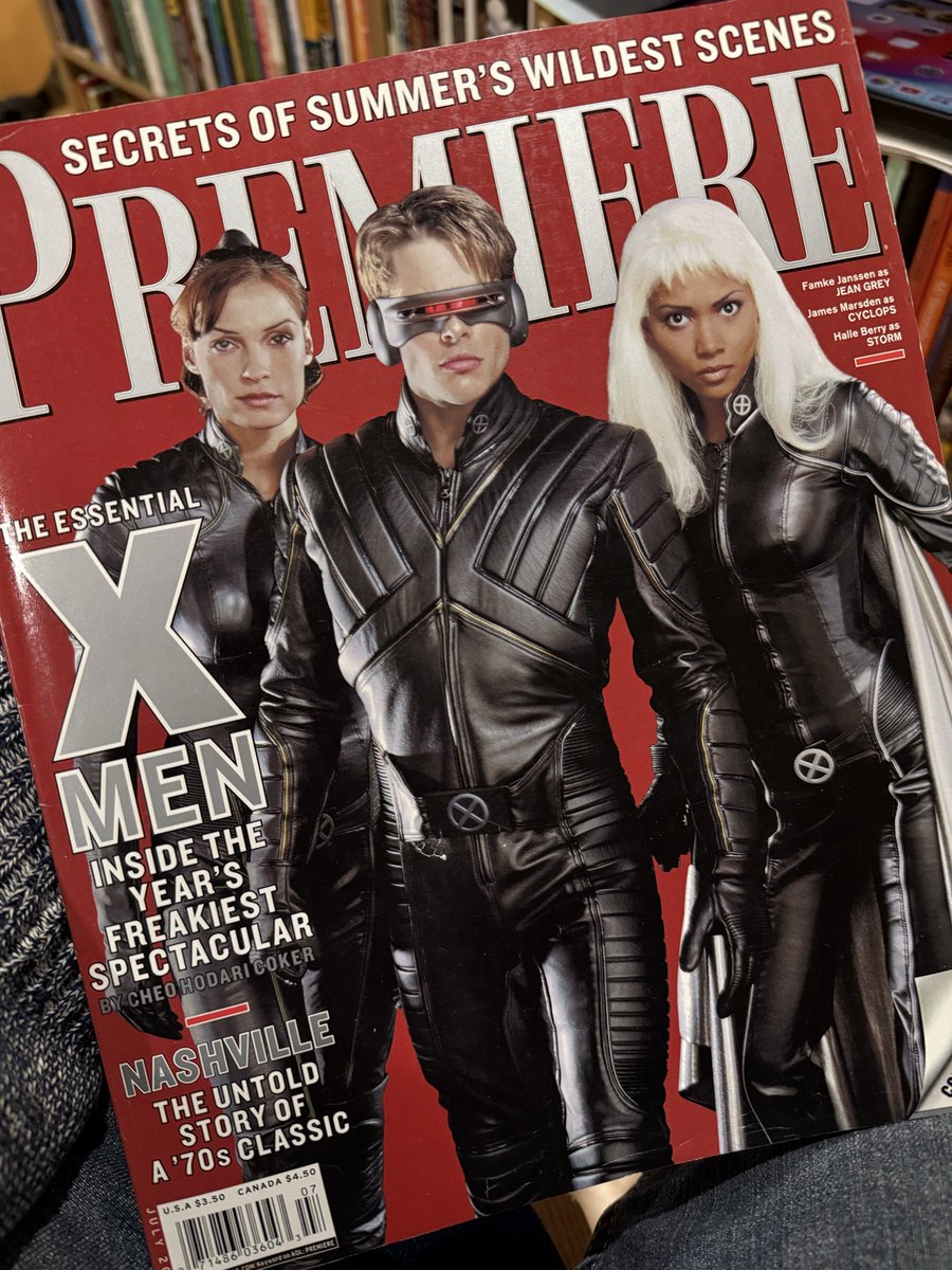 Old Premiere magazine I kept from first <a href="/XMenMovies/">X-Men Movies</a>.