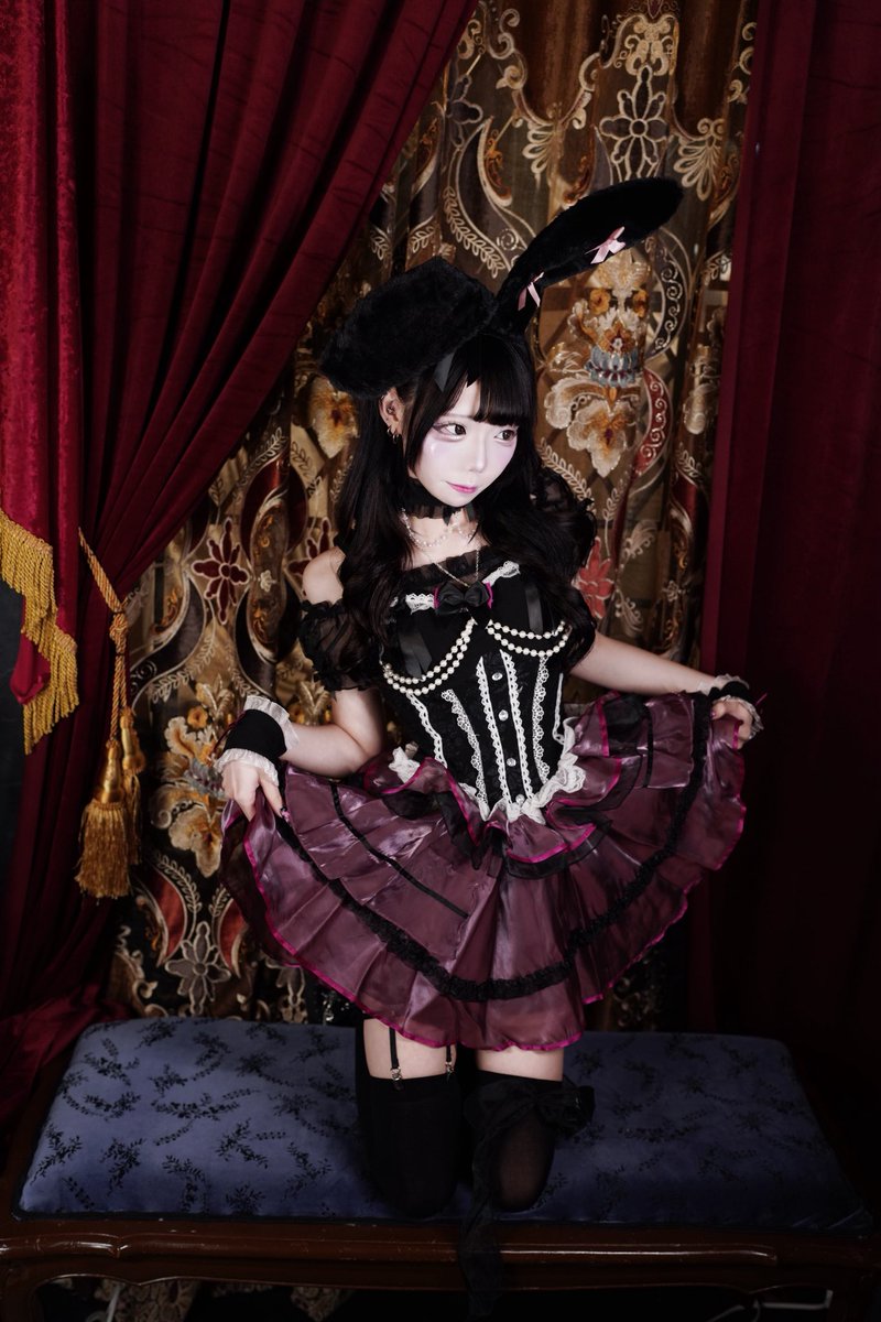 kikkikami213's tweet photo. #バニーガール
#黒ロリ
#病みかわ
#自撮り https://t.co/YnOJ8R159d