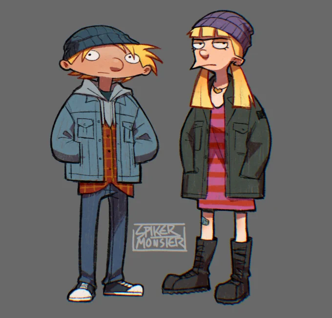 arnold and helga from 2022, just posted at the secret club