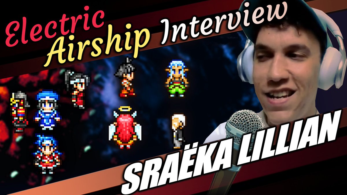 Sraëka Lillian is a blogger-analyst of jRPG obscurities. They are best known as the developer of Cataphract OI, LanVodis, and other 'RPG maker 2000 studies'. Watch our new interview with this profound thinker today! (L1nk In Replies)