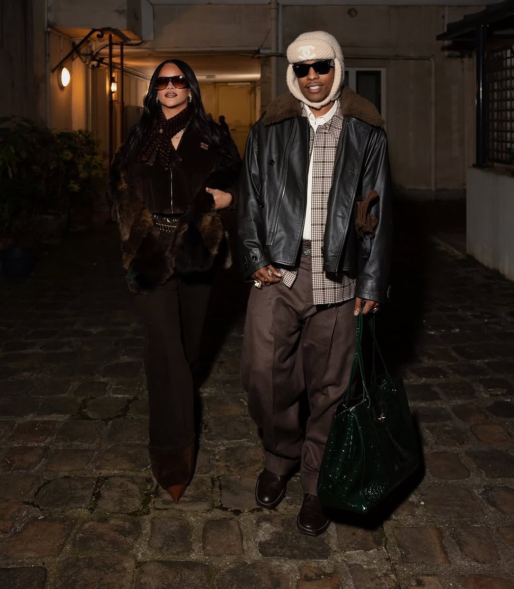 Rihanna and A$AP Rocky in Paris.

📸 <a href="/diggzyphotos/">Diggzy</a>