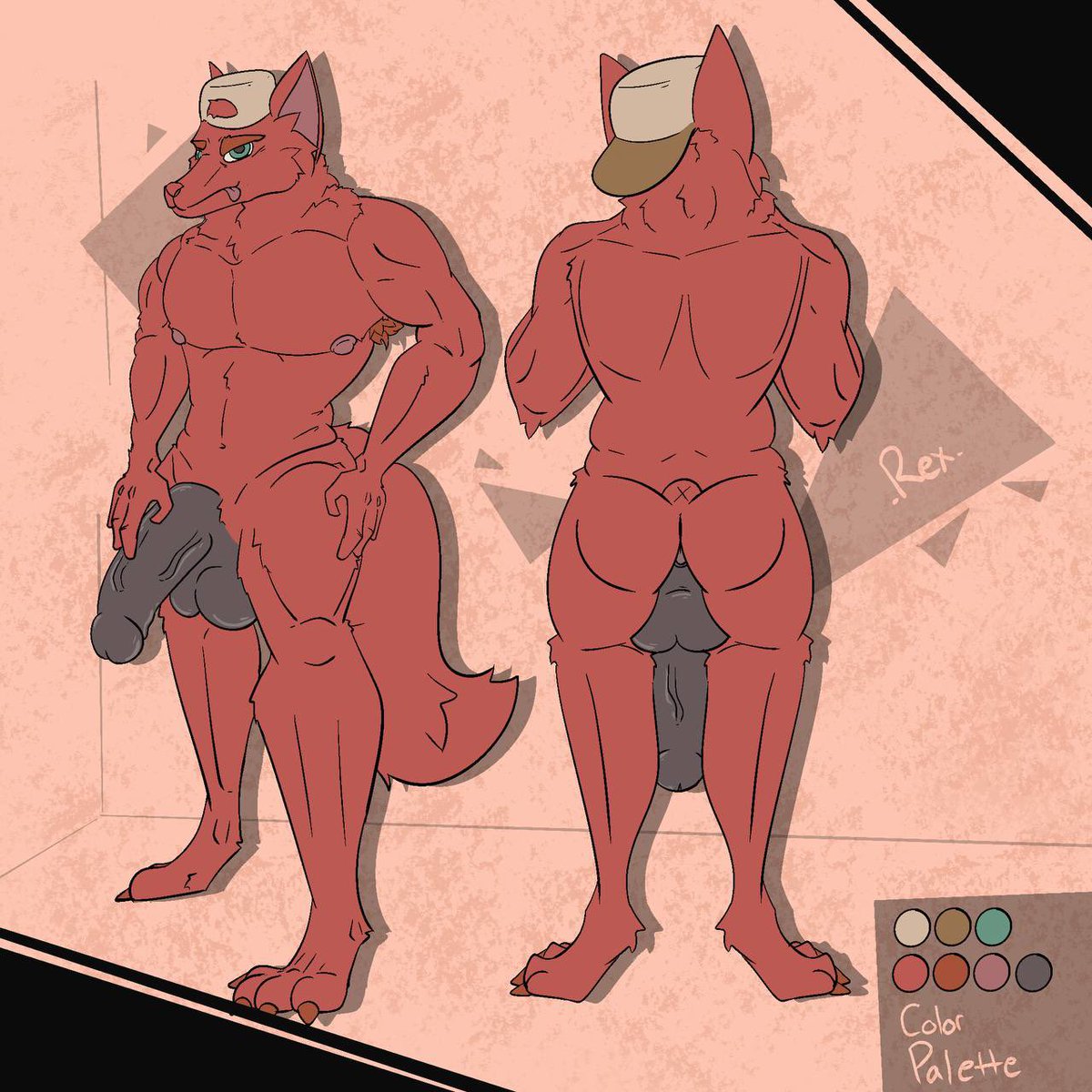 Starting off the near year with a new look~ #furry #nsfw #sizetwtter #macro 
#sizedifferent #furryfandom #furryartists #furrymuscle