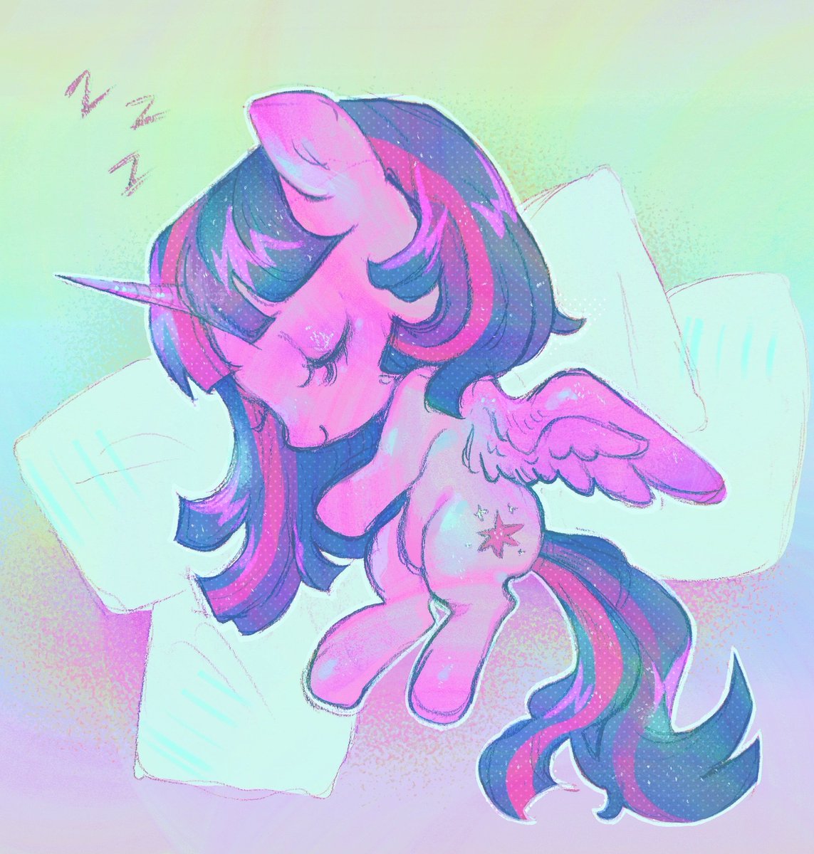 meowithe's tweet image. twilight sparkle i love u forever 💤