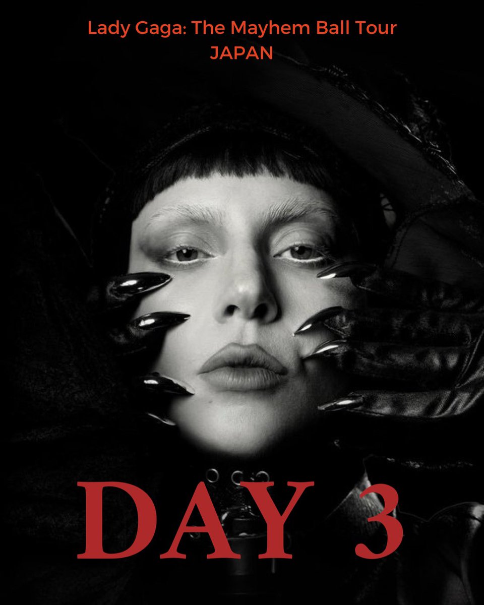 ✨🎤✨🔥✨━━━━ 🇯🇵 @ladygaga ❤️ 「Lady Gaga: The MAYHEM