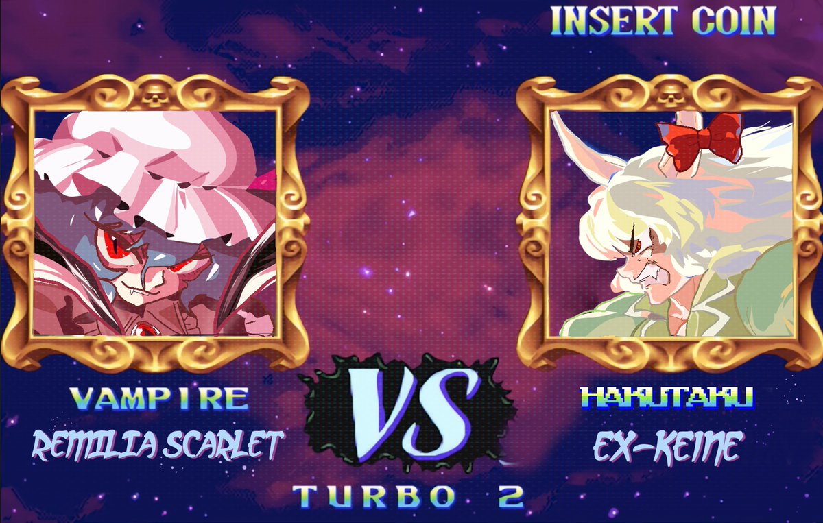 amoreman___'s tweet image. #Darkstalkers #touhou #touhouproject