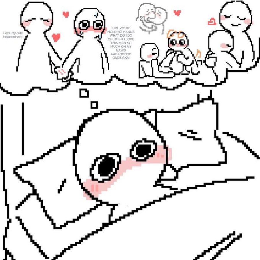 peachtacks's tweet image. so who’s gonna man up and draw a depressed epilogue mike like this ??